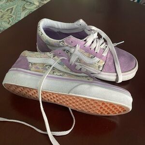 Glow in the dark unicorn Vans